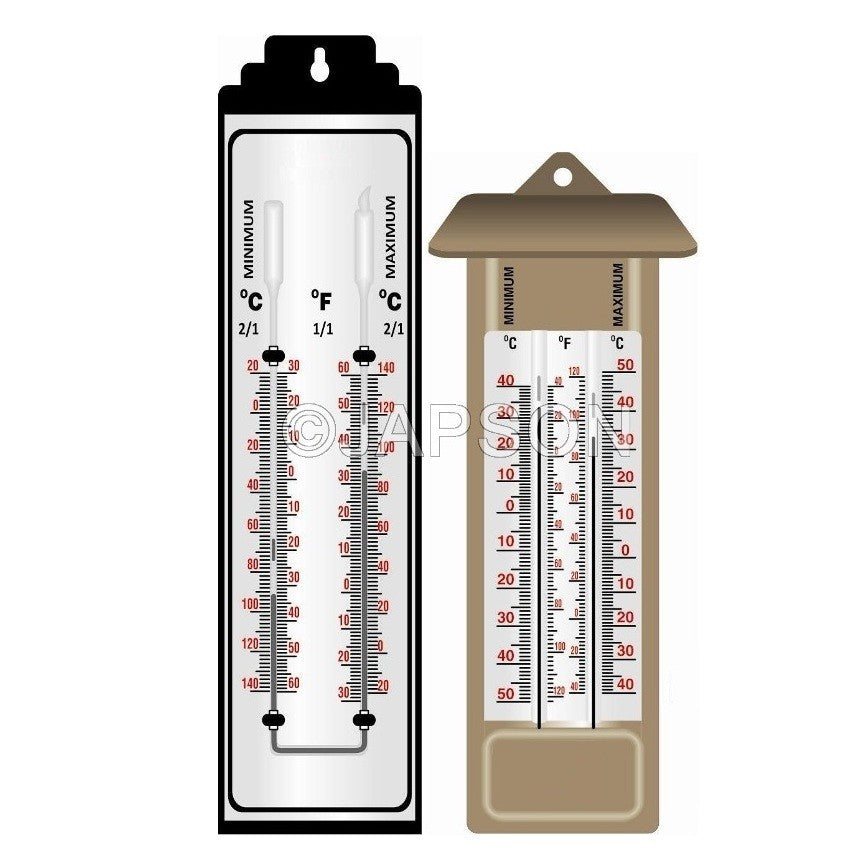 Thermometer, Maximum & Minimum Thermometer, Maximum & Minimum